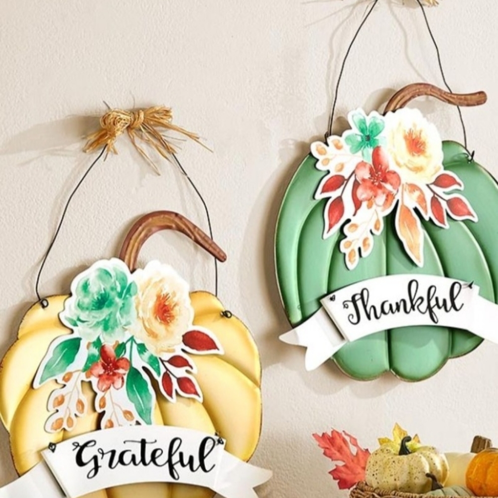 New Metal Fall Decor
